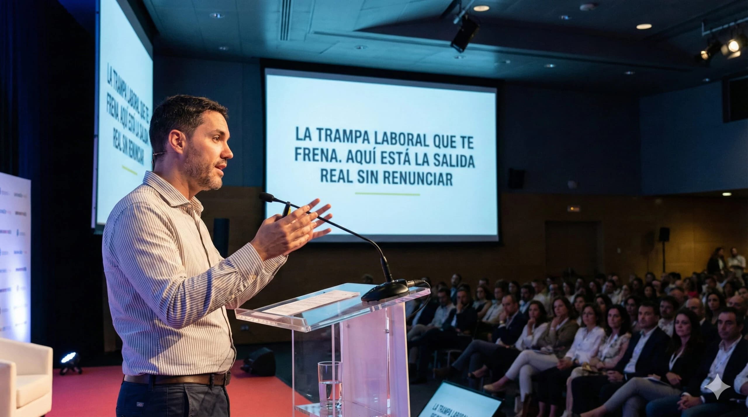 La trampa laboral que te frena. Aquí está la salida real sin renunciar